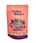 DOLINA NOTECI SUPERFOOD mokra karma kot cielęcina z homarem i krewetką 85g