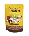 DOLINA NOTECI Superfood Mokra karma dla psa kangur i wołowina saszetka 300g