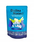 DOLINA NOTECI Superfood Mokra karma dla psa cielęcina i jagnięcina 300g