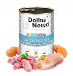DOLINA NOTECI Premium Mokra karma dla psa junior bogata w jagnięcinę 400g