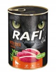 RAFI mokra karma dla kota z kaczką 400g BEZZBOŻOWA Dolina Noteci