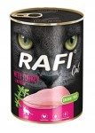 RAFI mokra karma dla kota z indykiem 400g BEZZBOŻOWA Dolina Noteci