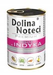 Mokra karma dla psa Dolina Noteci Premium bogata w indyka 400g
