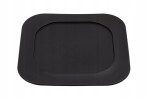FIBOO Mata antypoślizgowa pod miskę L CZARNA 20x20cm