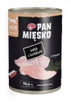 PAN MIĘSKO Karma mokra dla kota Indyk z królikiem 400g