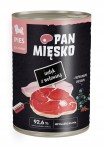 PAN MIĘSKO Karma mokra dla psa Szczeniak Indyk z wołowiną 400g