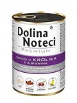 DOLINA NOTECI PREMIUM mokra karma dla psa bogata w królika z żurawiną 400g