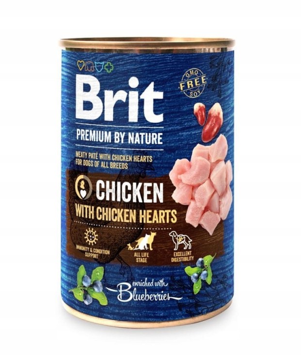 BRIT Premium By Nature MIX smaków 24x400g wołowina kurczak ryba jagnięcina