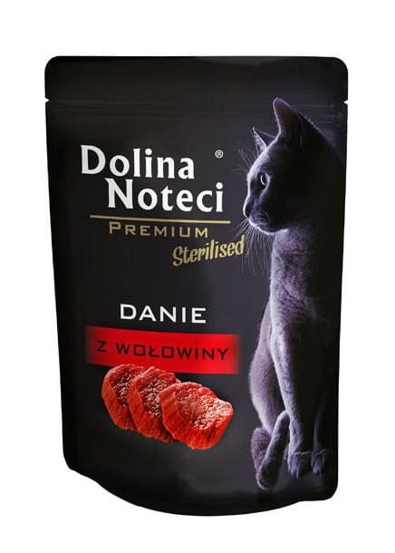 DOLINA NOTECI PREMIUM Mokra karma dla kota sterylizowanego MIX 12x85g