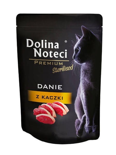 DOLINA NOTECI PREMIUM Mokra karma dla kota sterylizowanego MIX 12x85g