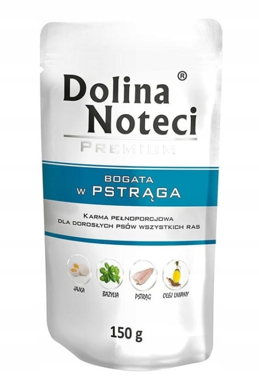 DOLINA NOTECI PREMIUM Mokra karma dla psa MIX smaków 30x150g