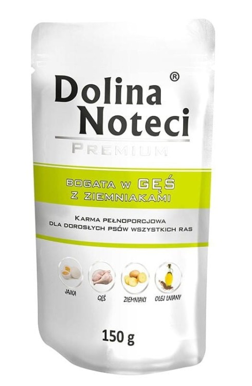 DOLINA NOTECI PREMIUM Mokra karma dla psa MIX smaków 30x150g