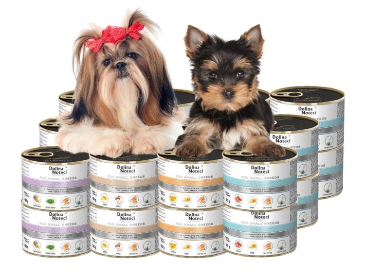 DOLINA NOTECI PREMIUM mokra karma dla psa MAŁE RASY MIX 24x185g