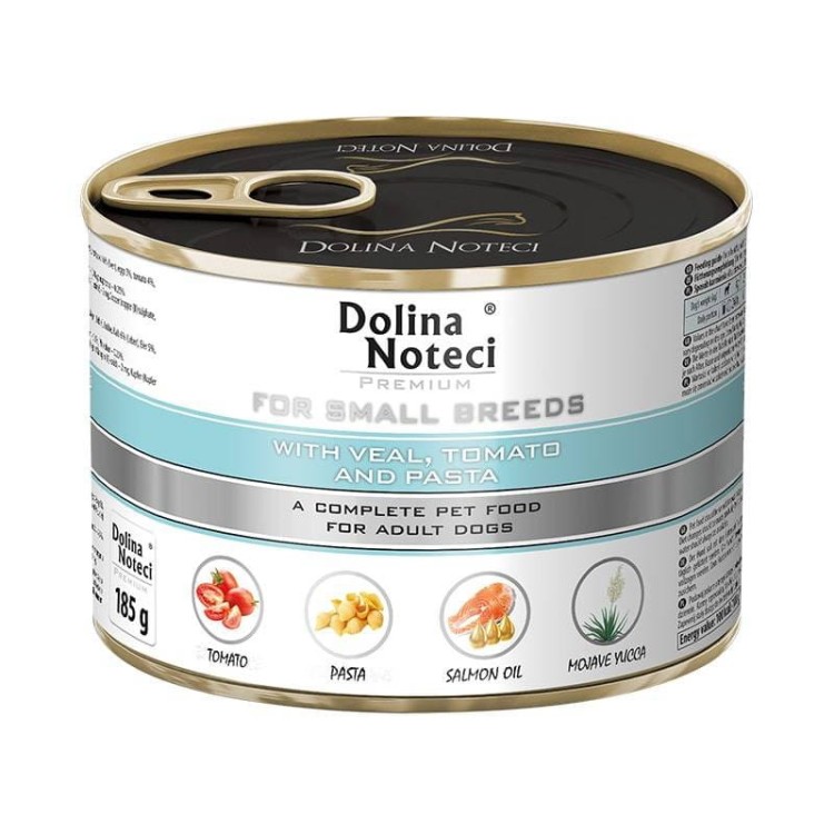 DOLINA NOTECI PREMIUM mokra karma dla psa MAŁE RASY MIX 24x185g