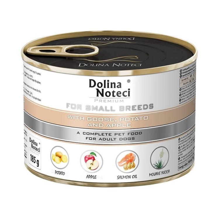 DOLINA NOTECI PREMIUM mokra karma dla psa MAŁE RASY MIX 24x185g