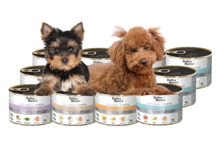DOLINA NOTECI PREMIUM mokra karma dla psa MAŁE RASY MIX 12x185g