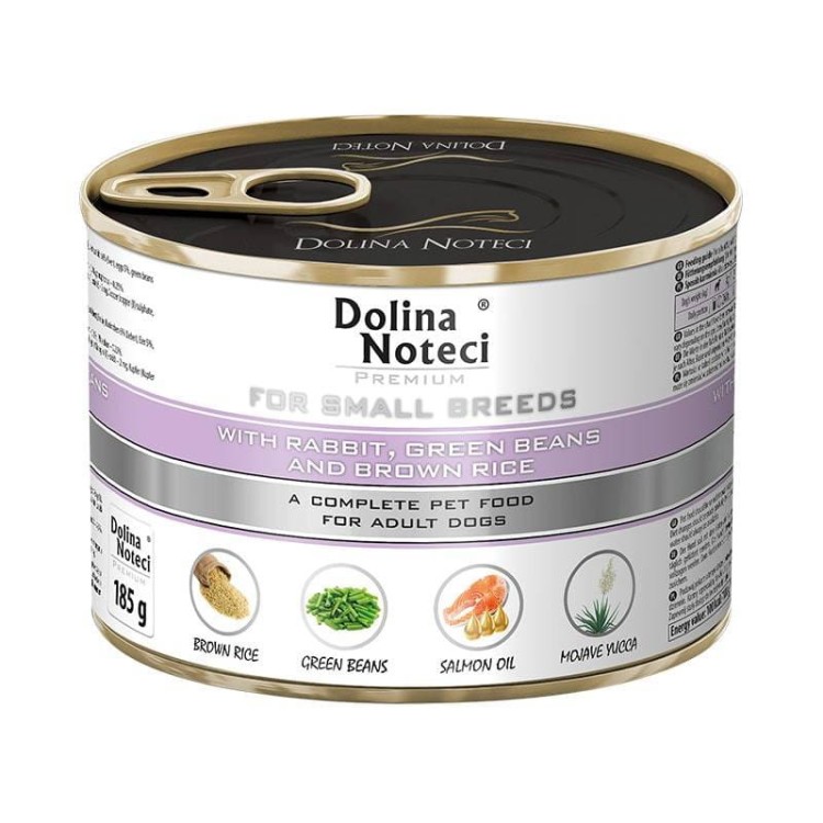 DOLINA NOTECI PREMIUM mokra karma dla psa MAŁE RASY MIX 12x185g