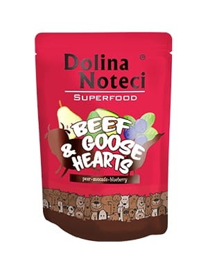 DOLINA NOTECI Superfood Mokra karma dla psa MIX smaków saszetki 12x300g