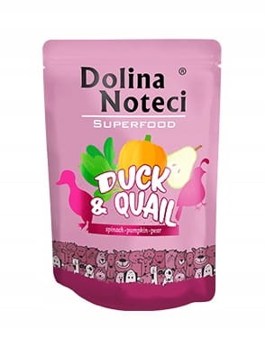 DOLINA NOTECI Superfood Mokra karma dla psa MIX smaków saszetki 12x300g