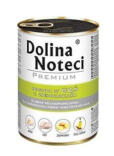 Mokra karma dla psa Dolina Noteci Premium MIX smaków 10x400g