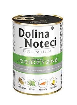 Mokra karma dla psa Dolina Noteci Premium MIX smaków 20x400g