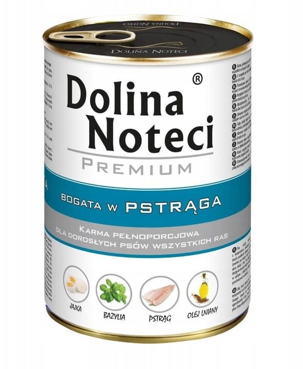 Mokra karma dla psa Dolina Noteci Premium MIX smaków 20x400g
