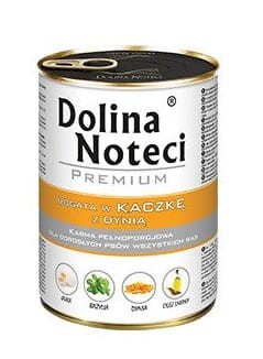 Mokra karma dla psa Dolina Noteci Premium MIX smaków 12x400g NOWE SMAKI
