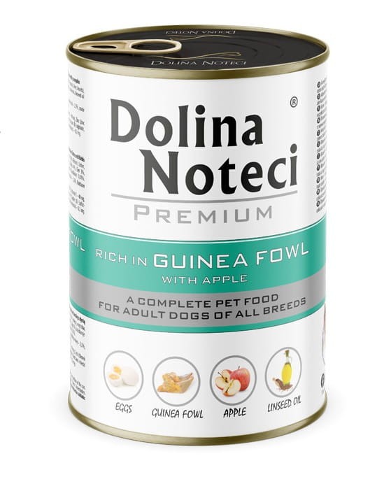 Mokra karma dla psa Dolina Noteci Premium MIX smaków 12x400g NOWE SMAKI