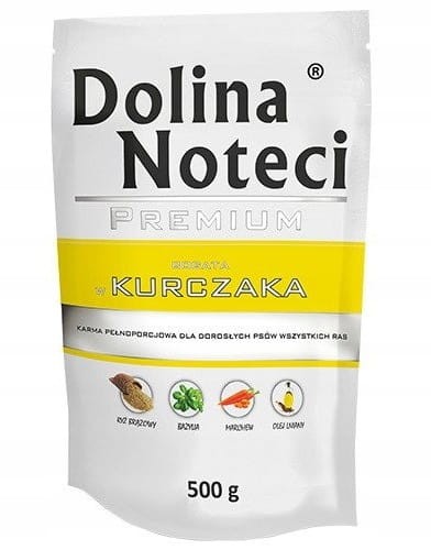 DOLINA NOTECI PREMIUM Mokra karma dla psa MIX smaków 10x500g