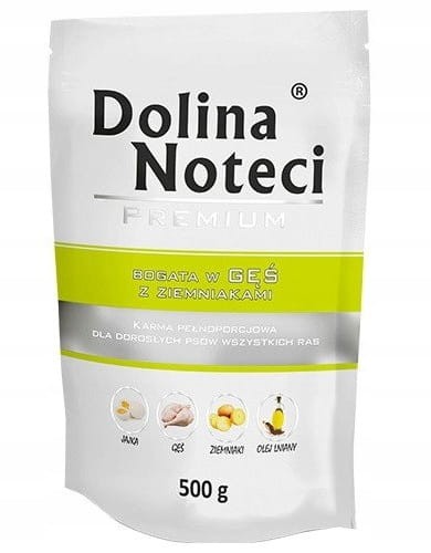 DOLINA NOTECI PREMIUM Mokra karma dla psa MIX smaków 10x500g