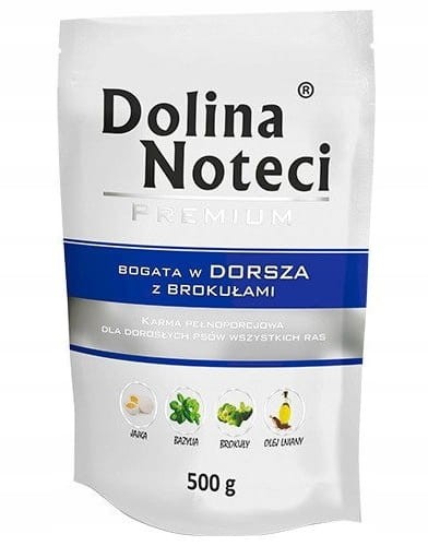DOLINA NOTECI PREMIUM Mokra karma dla psa MIX smaków 10x500g bez drobiu