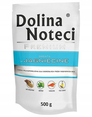 DOLINA NOTECI PREMIUM Mokra karma dla psa MIX smaków 10x500g bez ryb