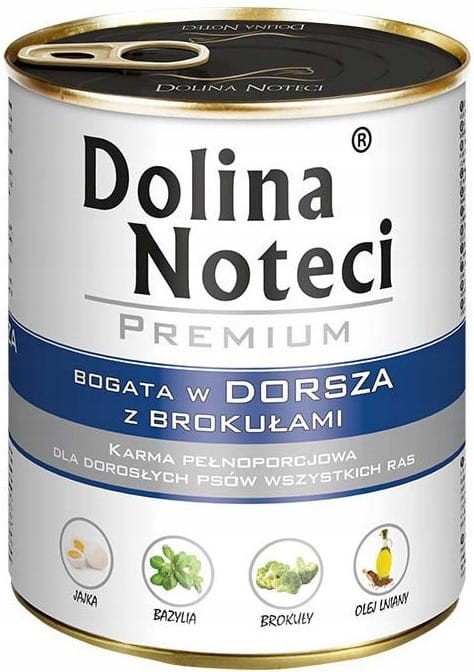 Mokra karma dla psa Dolina Noteci Premium MIX 10 smaków 10x800g