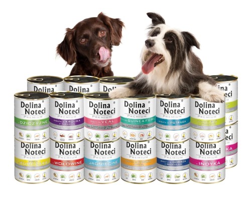 Mokra karma dla psa Dolina Noteci Premium MIX smaków 24x800g