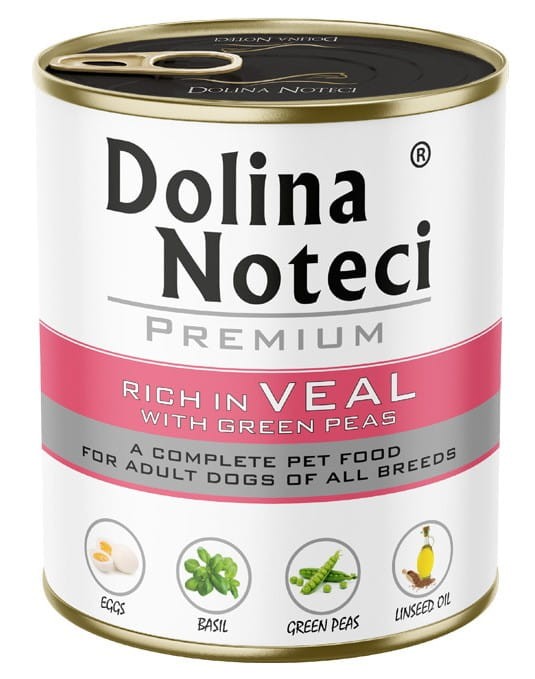 Mokra karma dla psa Dolina Noteci Premium MIX smaków 24x800g