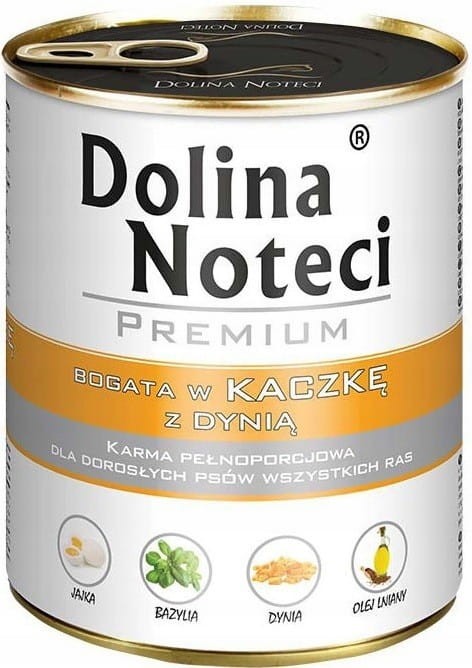 Mokra karma dla psa Dolina Noteci Premium MIX smaków 12x800g