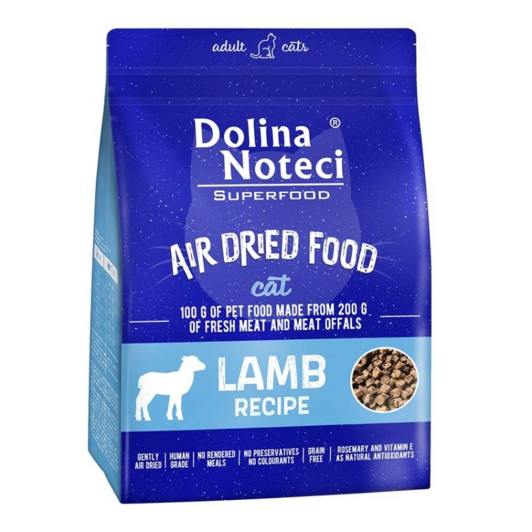 DOLINA NOTECI Superfood karma suszona dla kota 4x1kg danie mix smaków