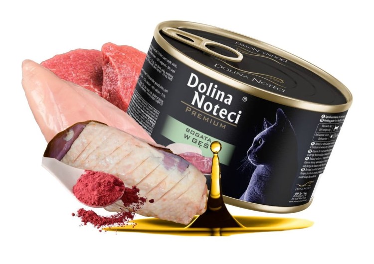DOLINA NOTECI PREMIUM Mokra karma dla kota MIX smaków 24x185g