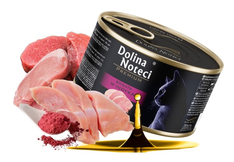 DOLINA NOTECI PREMIUM Mokra karma dla kota MIX smaków 24x185g