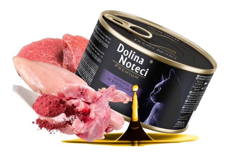 DOLINA NOTECI PREMIUM Mokra karma dla kota MIX smaków 12x185g