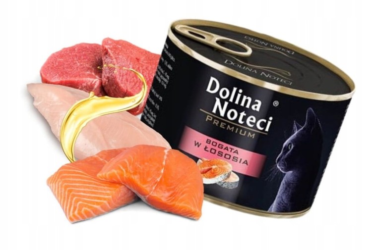 DOLINA NOTECI PREMIUM Mokra karma dla kota MIX smaków 24x185g