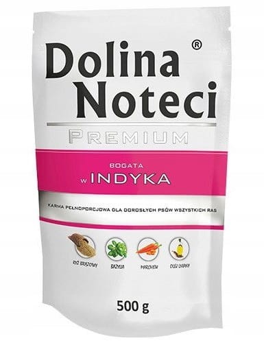 DOLINA NOTECI PREMIUM Mokra karma dla psa MIX smaków 10x500g bez kurczaka