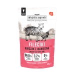 WIEJSKA ZAGRODA Karma mokra dla kota Fileciki Kurczak z jagnięciną 85g