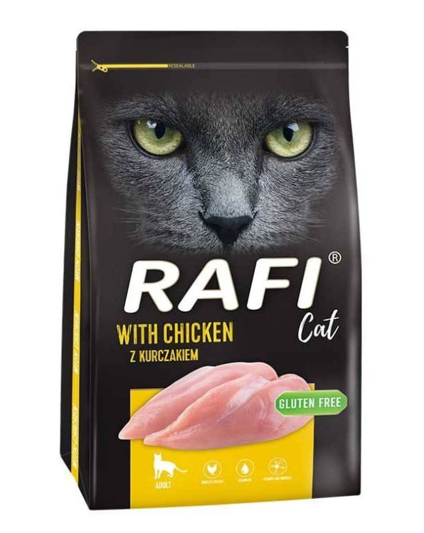 RAFI CAT karma sucha dla kota MIX SMAKÓW 3x7kg DOLINA NOTECI