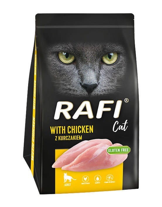 RAFI CAT karma sucha dla kota MIX SMAKÓW 4x1,5kg DOLINA NOTECI