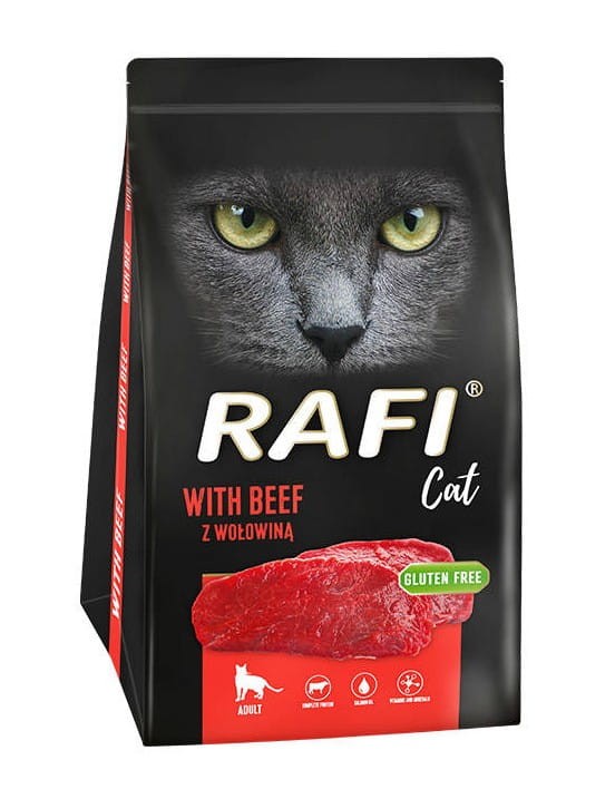 RAFI CAT karma sucha dla kota MIX SMAKÓW 4x1,5kg DOLINA NOTECI