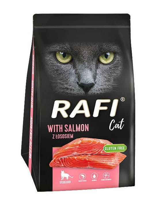 RAFI CAT karma sucha dla kota MIX SMAKÓW 4x1,5kg DOLINA NOTECI