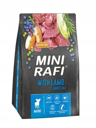 RAFI Mini Karma sucha dla psa MIX 2x3kg wołowina i jagnięcina DOLINA NOTECI
