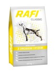 RAFI Classic karma sucha dla psa z drobiem i ryżem 10kg DOLINA NOTECI
