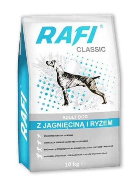 RAFI Classic karma sucha dla psa MIX JAGNIĘCINA 10kg i DRÓB 10kg